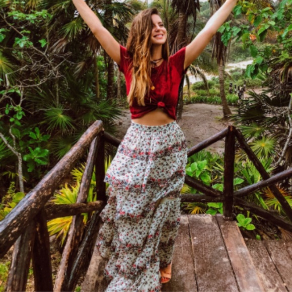fancy maxi skirts